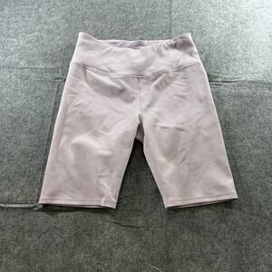 Calia By Carrie Underwood Biker Shorts Womens Large Light Pink Ribbed Athletic